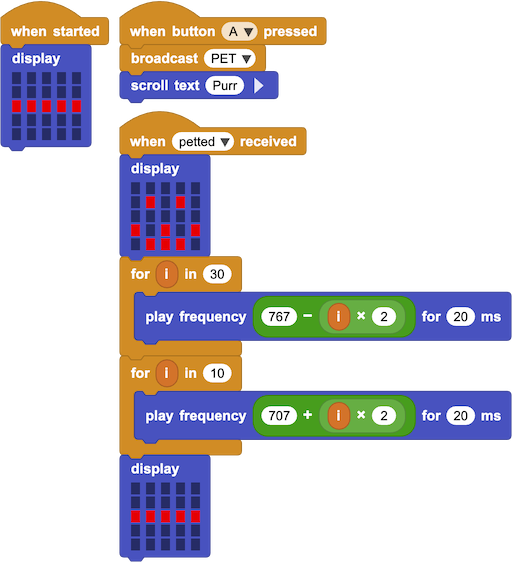 MicroBlocks Scripts